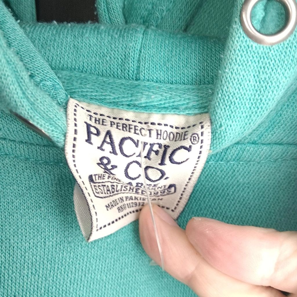 Pacific and Co. Pacific & Co.light green sweatshirt, no drawstring, euc 1X Size XL / US 12-14 / IT 48-50 - 2 Thumbnail