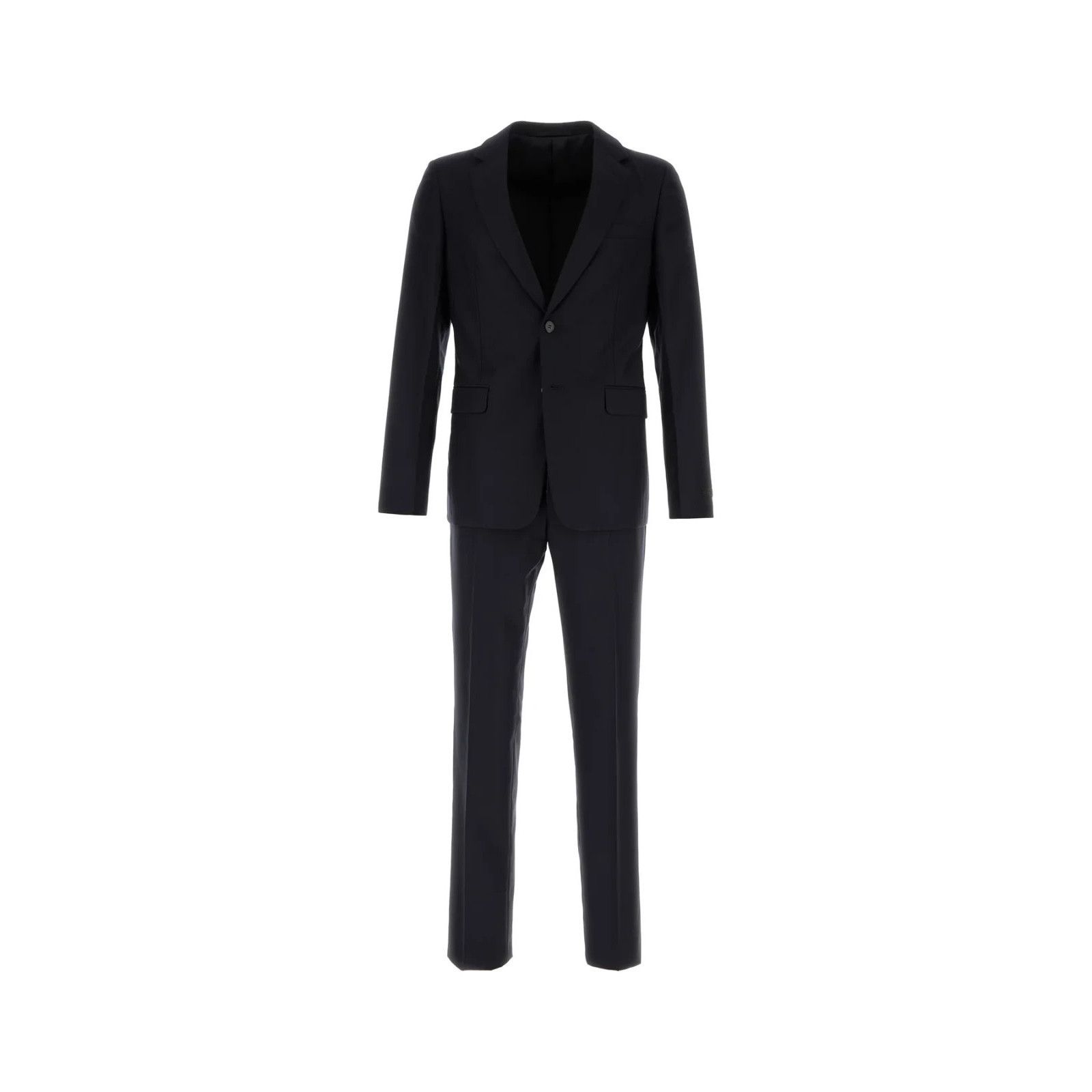 PRADA Black Embroidered Wool Blend Suit New & Authentic (Men