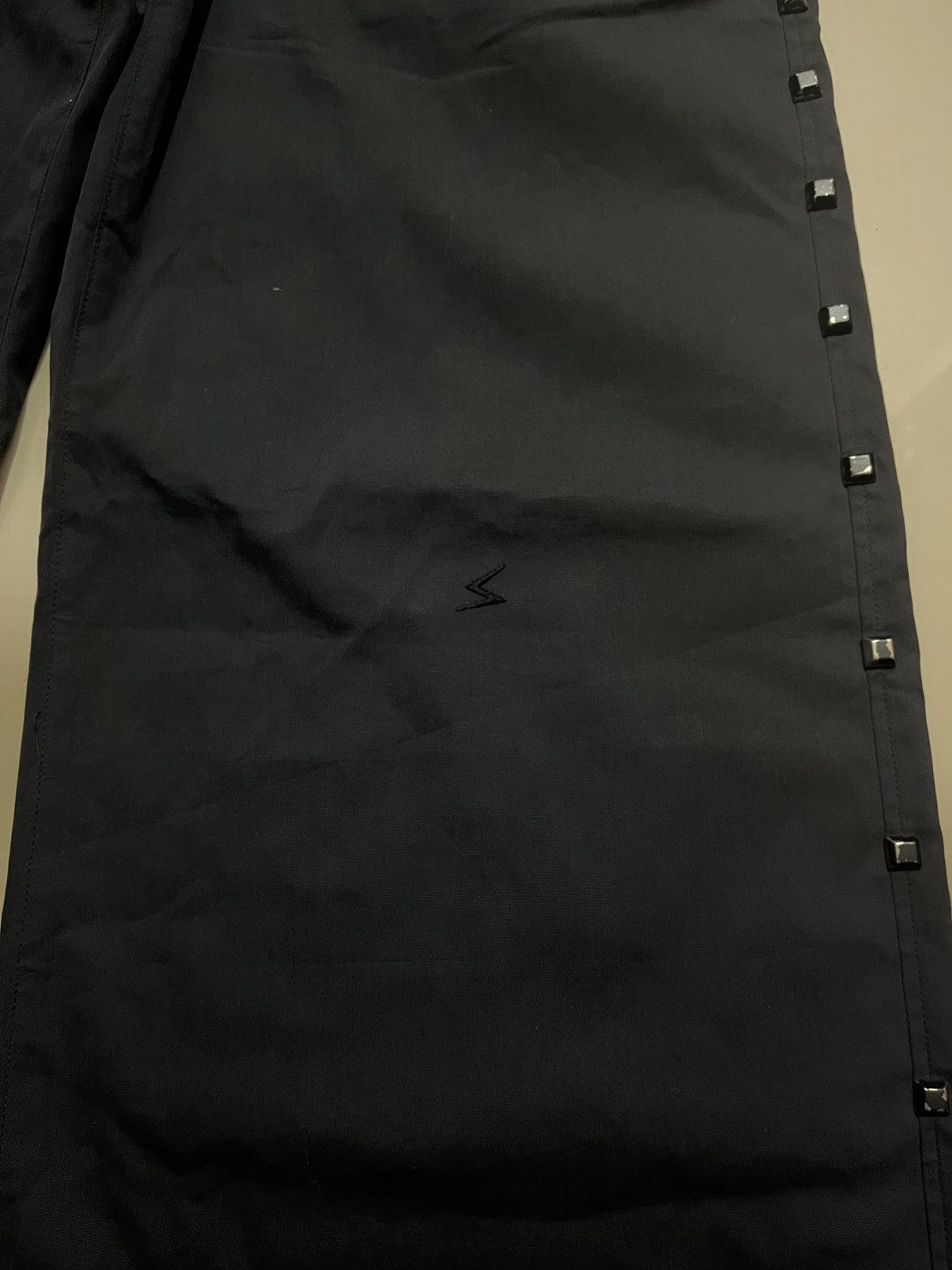 Undercover SS2006 UNDERCOVER “T” STUDDED WIDE FLARED PANTS Size US 30 / EU 46 - 10 Thumbnail