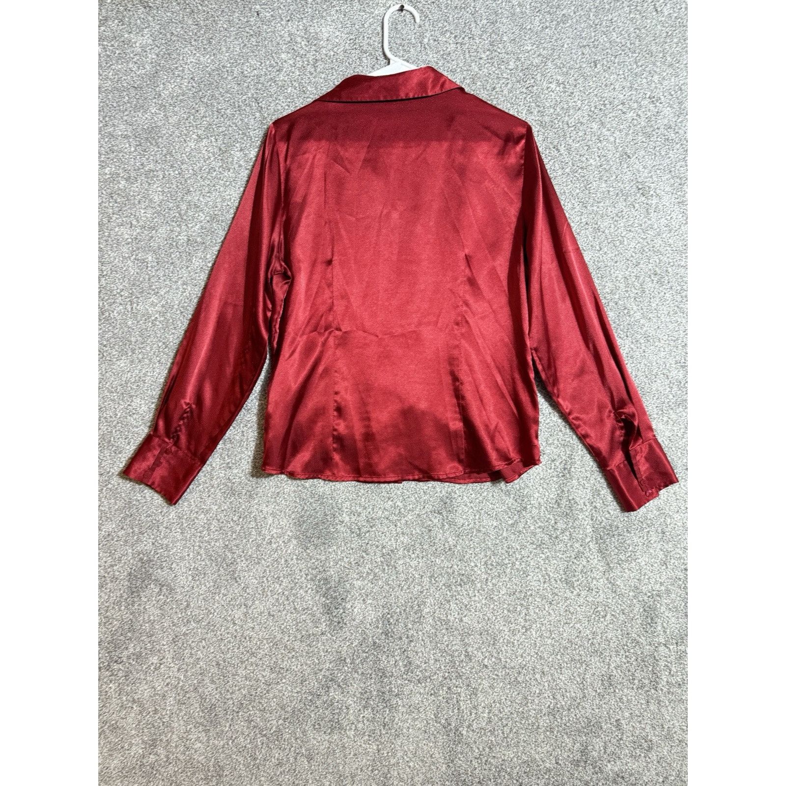 Covington Vintage Y2K Top Womens Size 12 Satin Office Chic omantic Size XL / US 12-14 / IT 48-50 - 6 Thumbnail