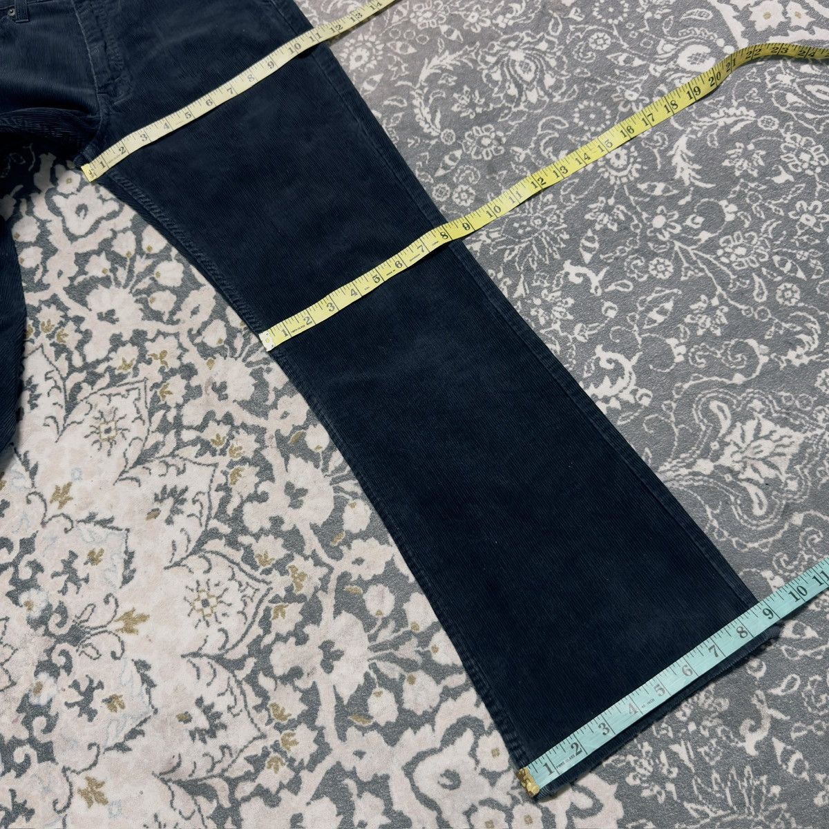Levi's Vintage 90s Levis 517 Navy Corduroy Flare Jeans Size US 29 - 17 Thumbnail