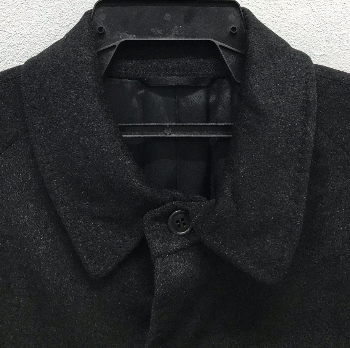 Yohji Yamamoto A.A.R Yohji Yamamoto wool long coat Size US L / EU 52-54 / 3 - 3 Thumbnail