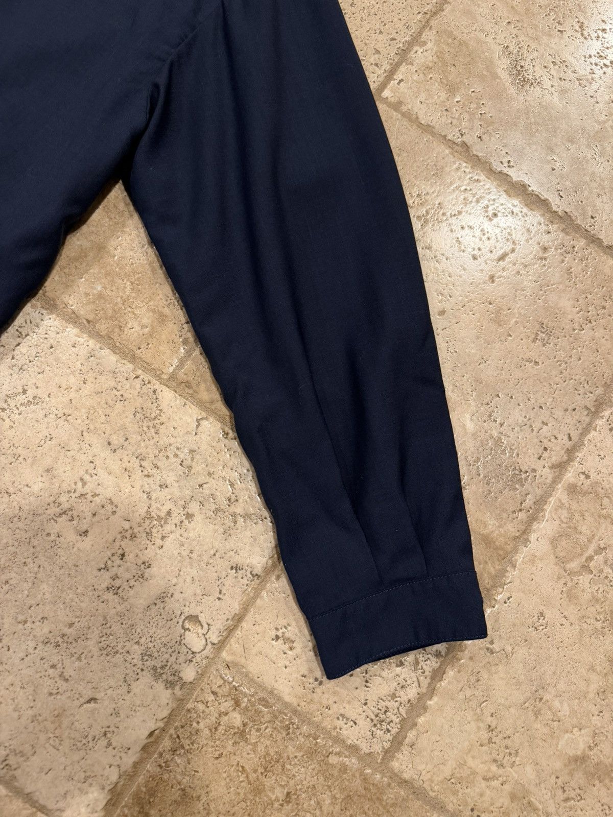 Miu Miu Miu Miu Mohair Blouson Zip Bomber Navy Blue Light Jacket Size XS / US 0-2 / IT 36-38 - 6 Thumbnail