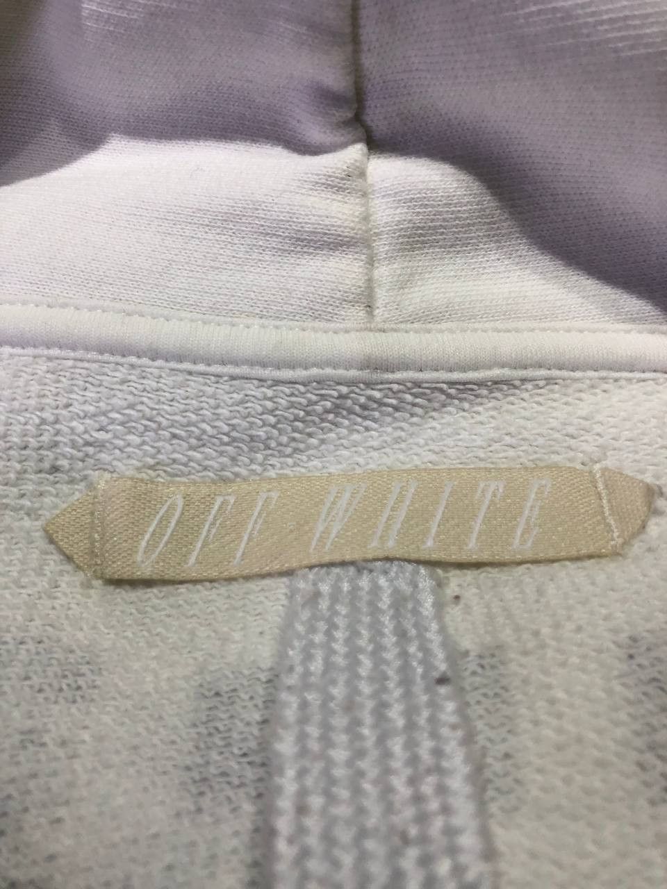 Off-White Off-white 2015 Caravaggio Annunciation Diagonal hoodie Size US S / EU 44-46 / 1 - 8 Thumbnail
