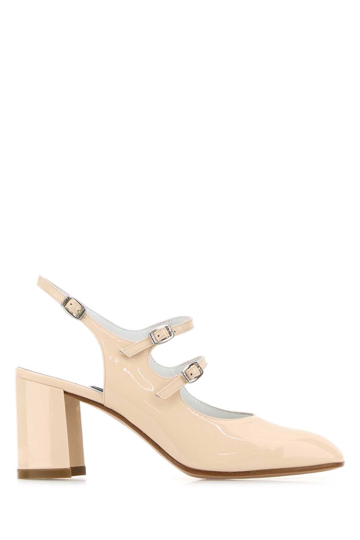 Carel Paris Sand Leather Banana Pumps Size US 11 / IT 41 - 1 Thumbnail