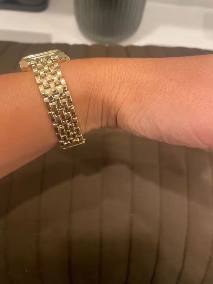 Japanese Brand Vintage 90s black dial luxury style quartz silver watch Size ONE SIZE - 4 Thumbnail