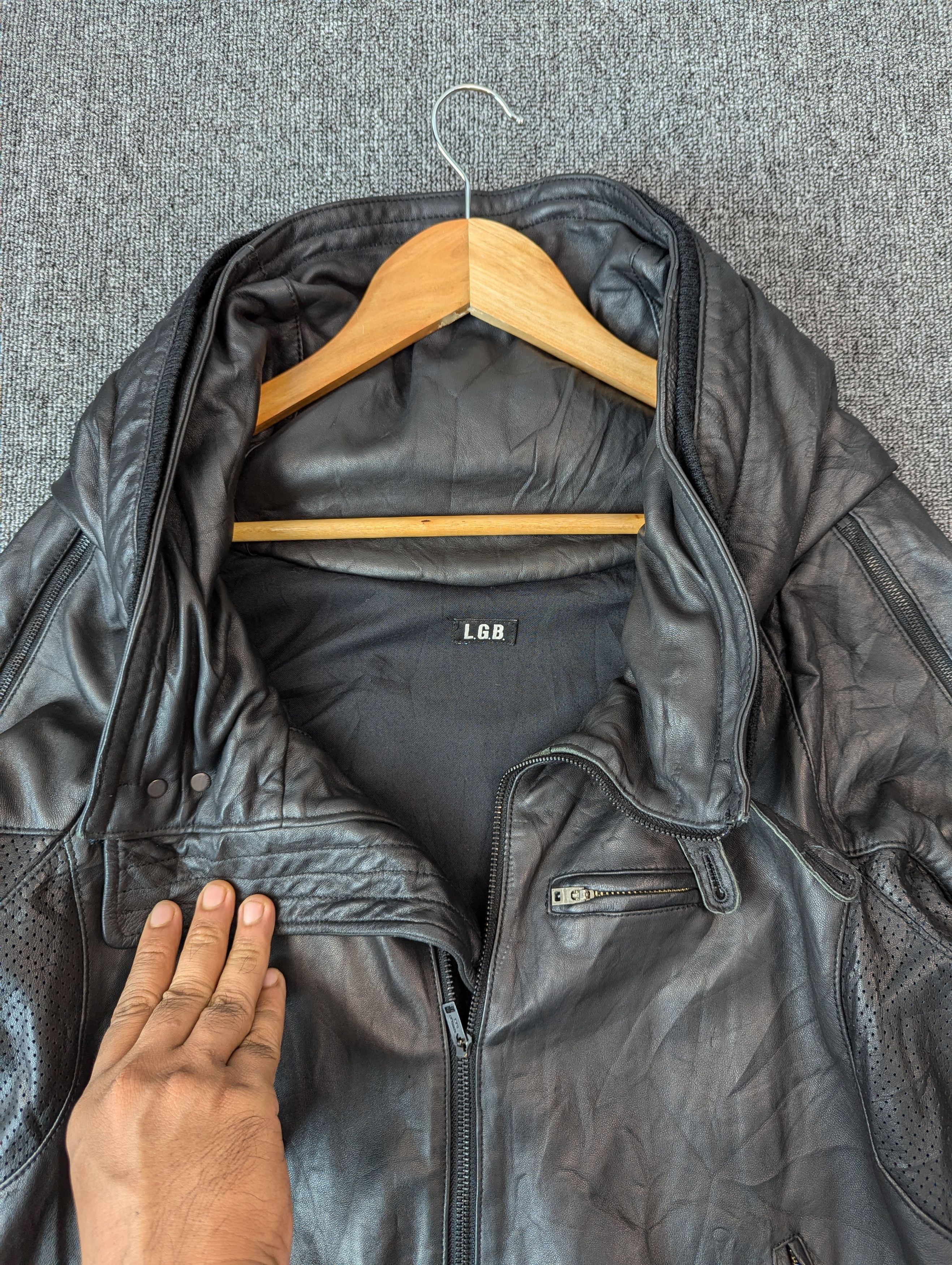 L.G.B Bono-7 Leather Jacket