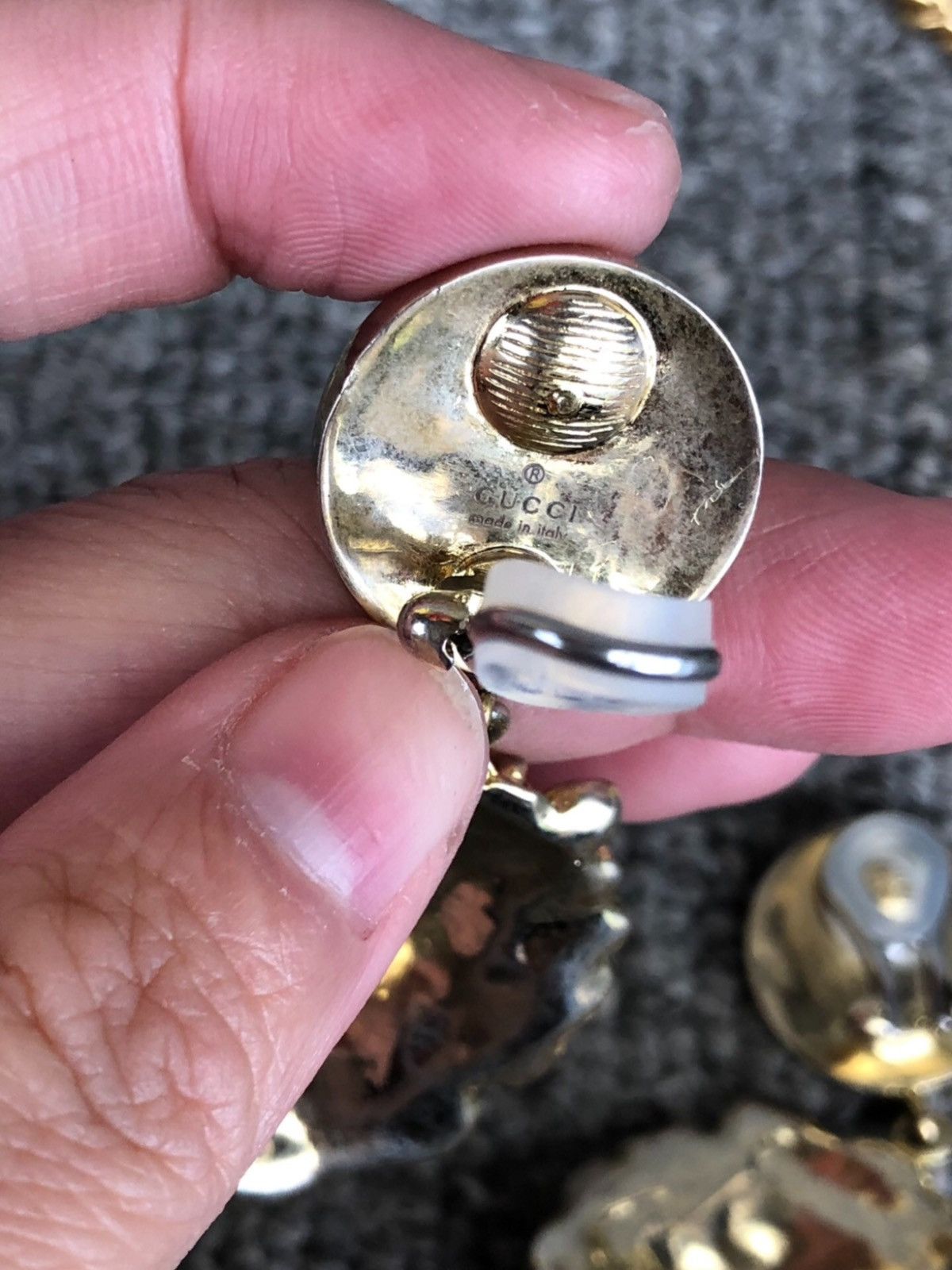 Gucci Runway lion head ear clip Size ONE SIZE - 3 Thumbnail