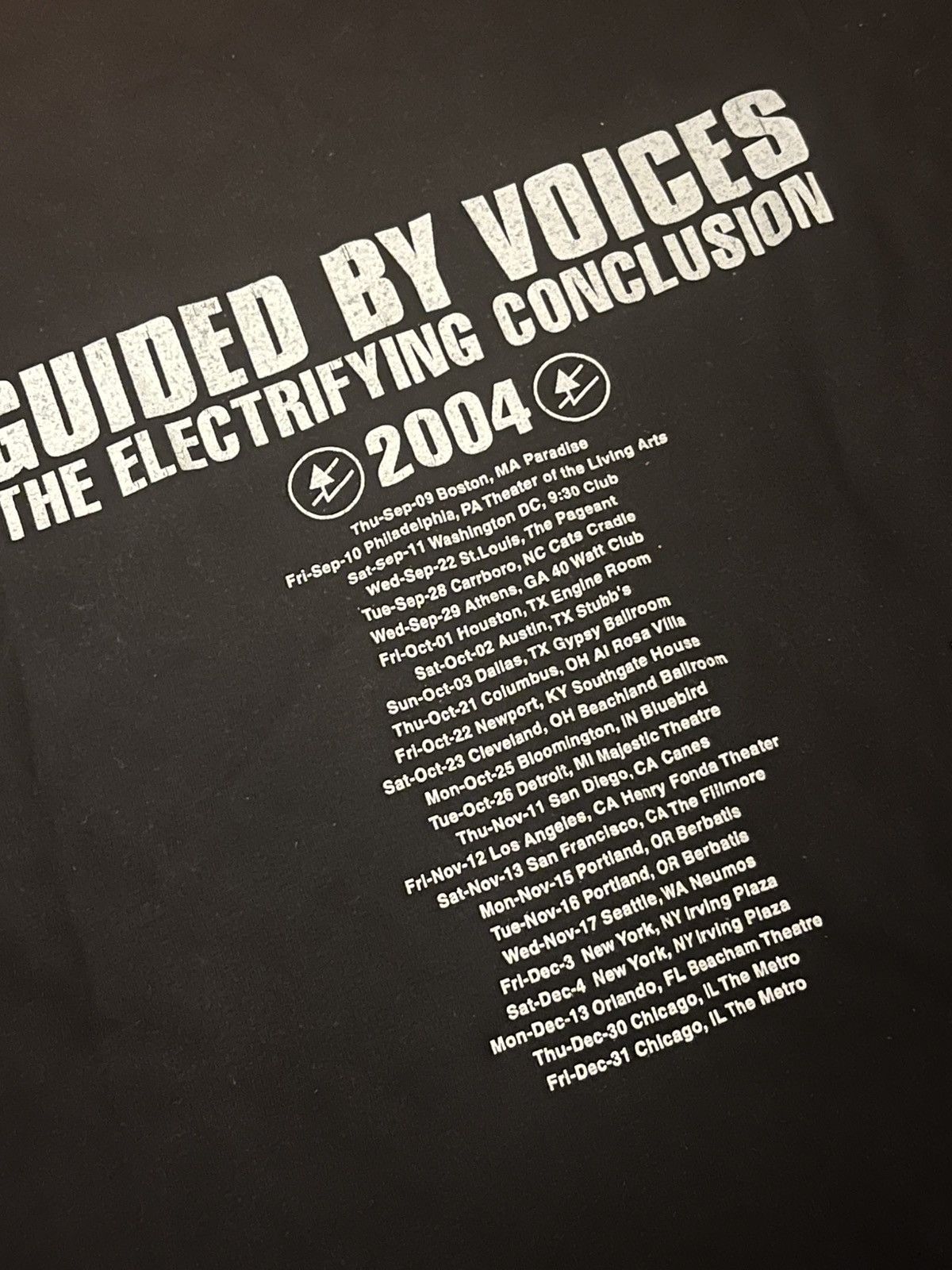Vintage Vintage Rare Guided By Voices Farewell Tour T shirt L Size US L / EU 52-54 / 3 - 3 Thumbnail