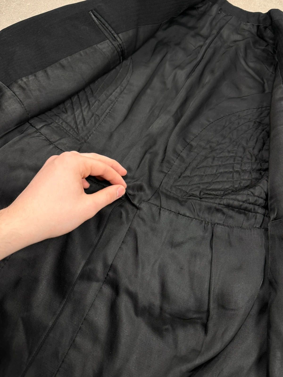Ann Demeulemeester Ann Demeulemeester coat archive avant-garde Size S / US 4 / IT 40 - 17 Thumbnail