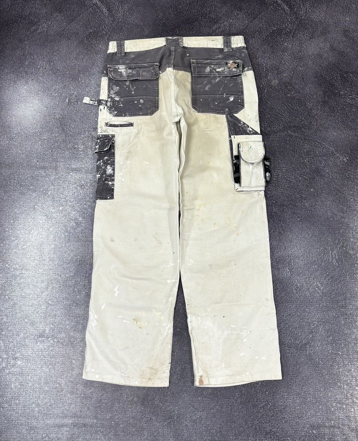 Dickies Vintage Dickies Double Knee Work Painted Baggy Cargo Pants Size US 36 / EU 52 - 2 Thumbnail
