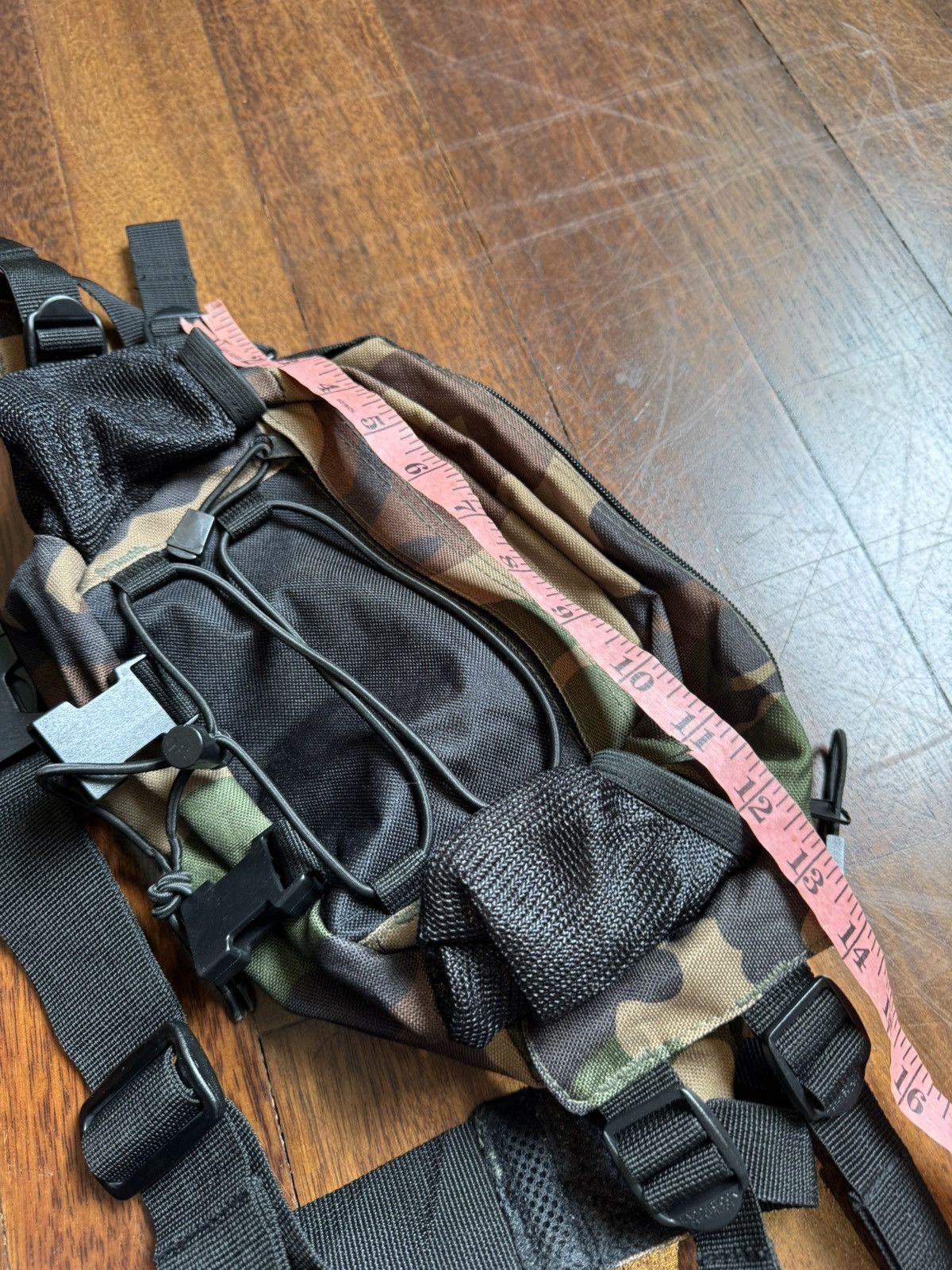 Japanese Brand SOIL CAMOUFLAGE PATTERN WAIST BAG Size ONE SIZE - 8 Thumbnail
