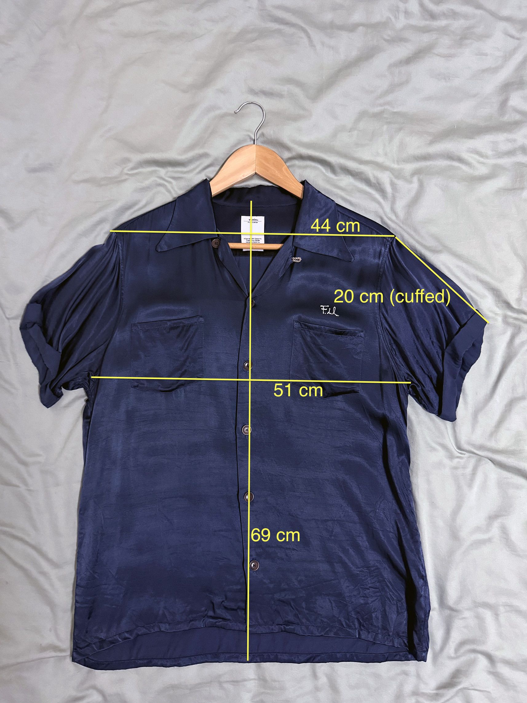 Visvim Visvim 17 SS Irving Shirt PEERLESS navy Sz. 3 0117105011031 Size US L / EU 52-54 / 3 - 10 Thumbnail