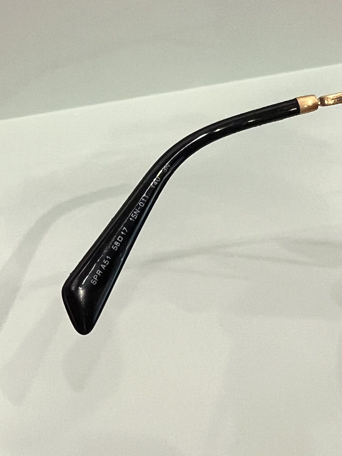 Prada Prada Gold Sunglasses Size ONE SIZE - 3 Thumbnail