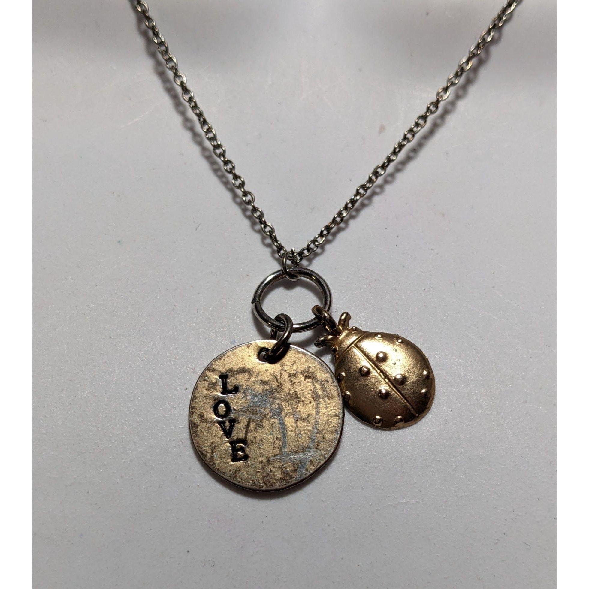 Other Gold Ladybug Love Charm Necklace Size ONE SIZE - 12 Thumbnail