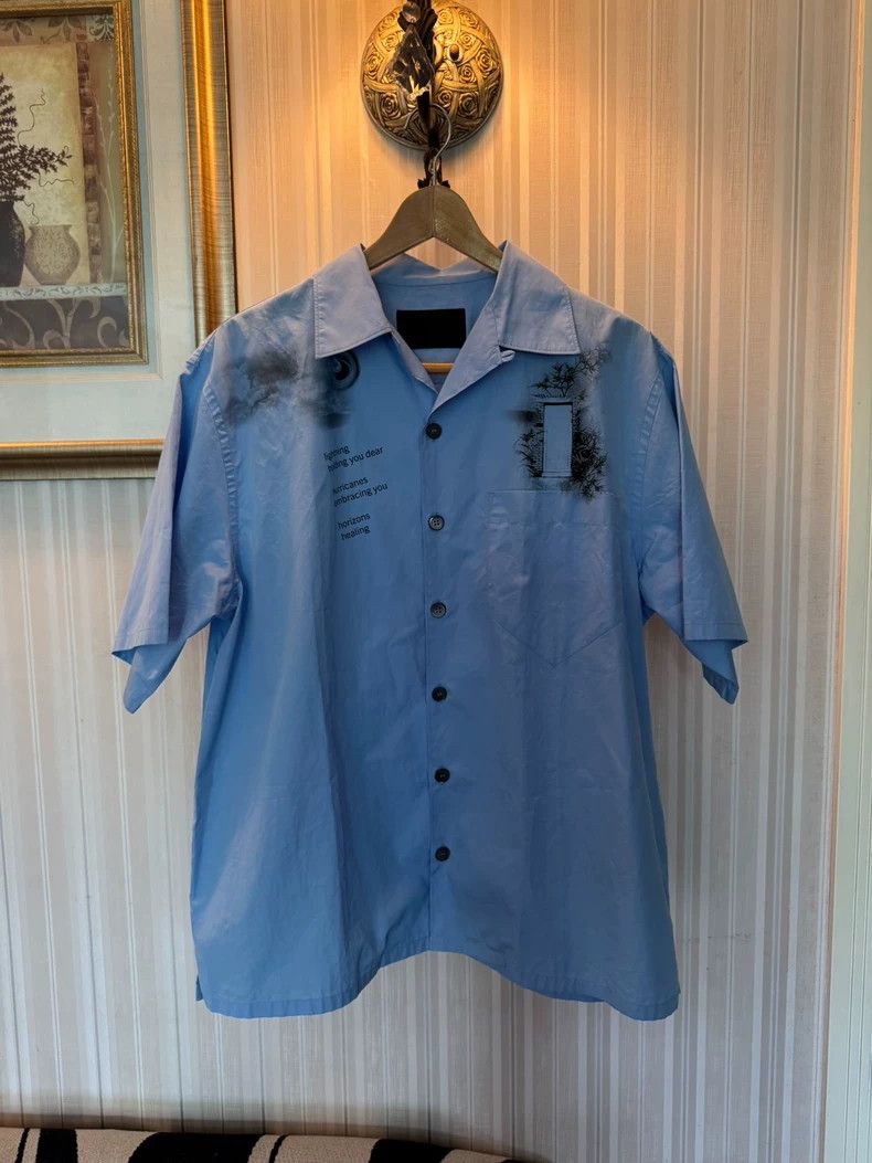 Raf Simons Raf simons Patterned printed lapel single-breasted loose c Size US L / EU 52-54 / 3 - 1 Thumbnail