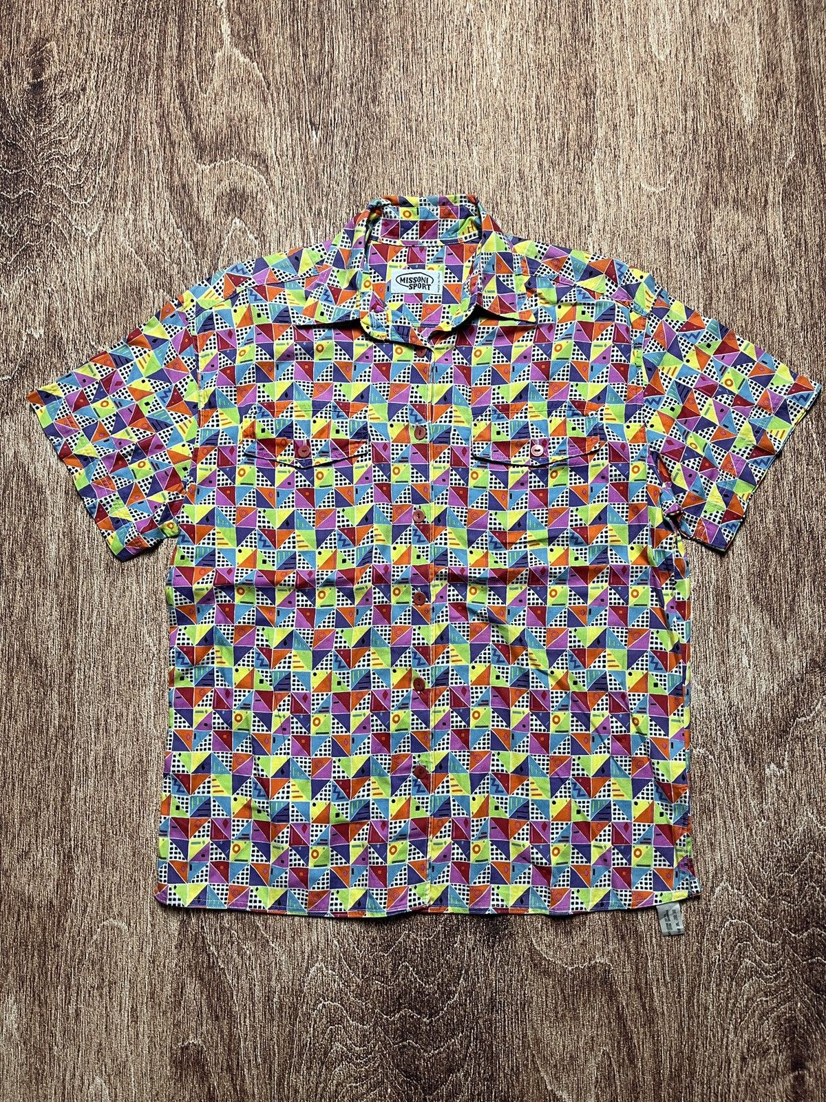 Missoni Vintage 1990s missoni sport shirt Size XS / US 0-2 / IT 36-38 - 2 Thumbnail