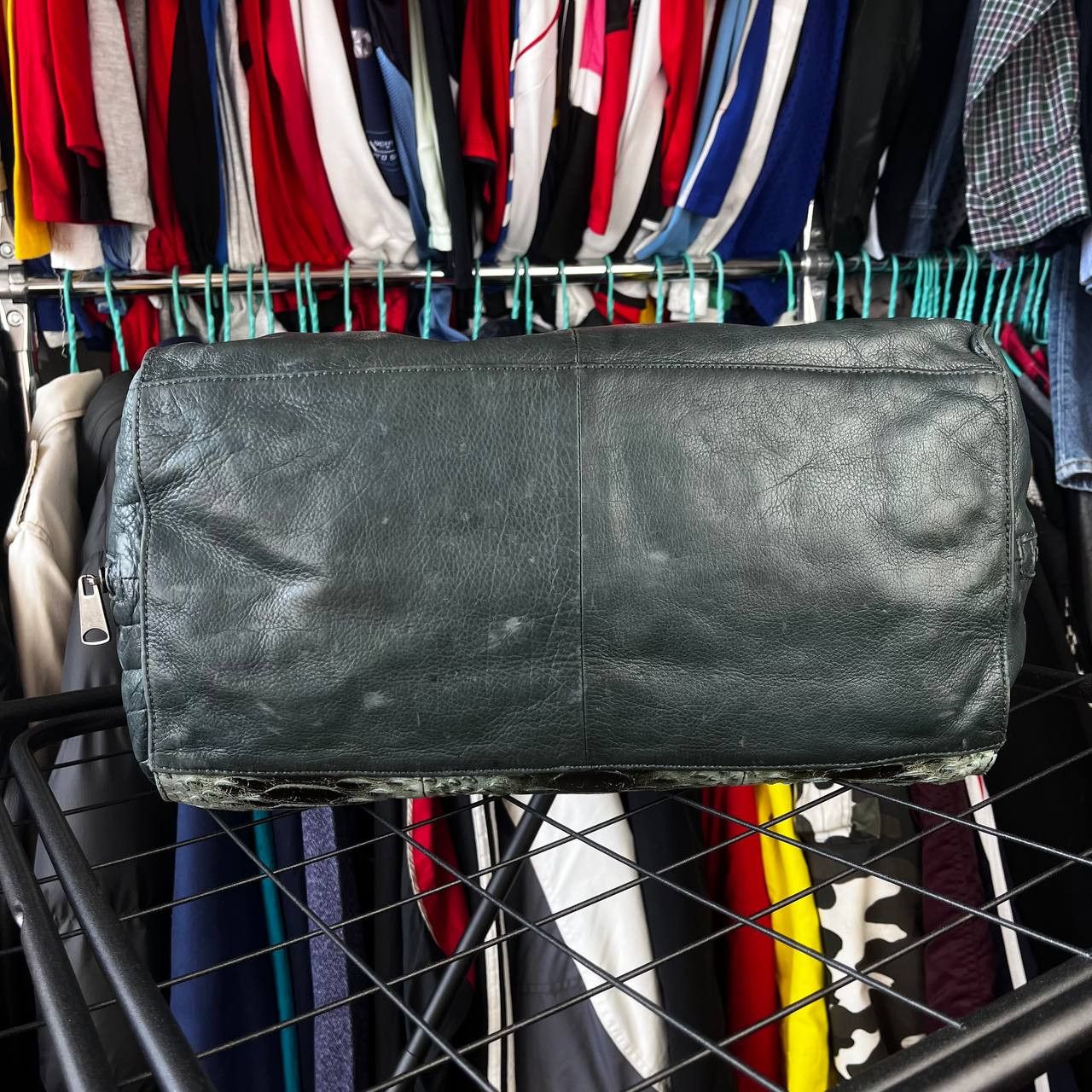 LIEBESKIND BERLIN Liebeskind Berlin Green Python Print Leather Bag Size ONE SIZE - 12 Thumbnail