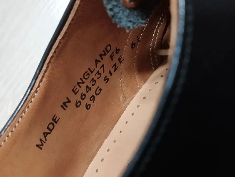 Barker Barker Alfred Brogue Oxford size 6,5 około 40,5 new Size US 7.5 / EU 40-41 - 16 Thumbnail