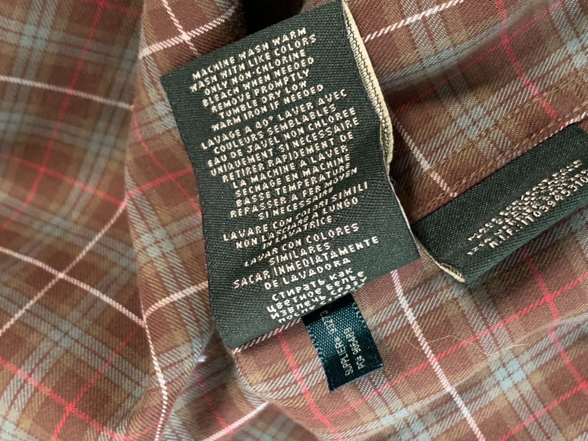 Ralph Lauren Ralph Lauren Green Label Checkered Shirt Size US XL / EU 56 / 4 - 6 Thumbnail