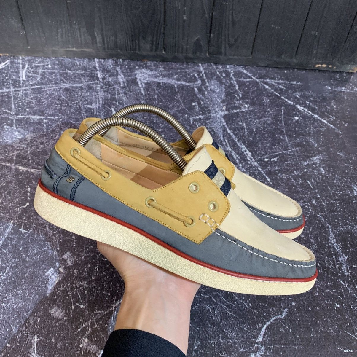 Bally × Leather Bally Switzerland Yanto Leather moccasin Size 7D US 26 cm Size US 7 / EU 40 - 2 Thumbnail