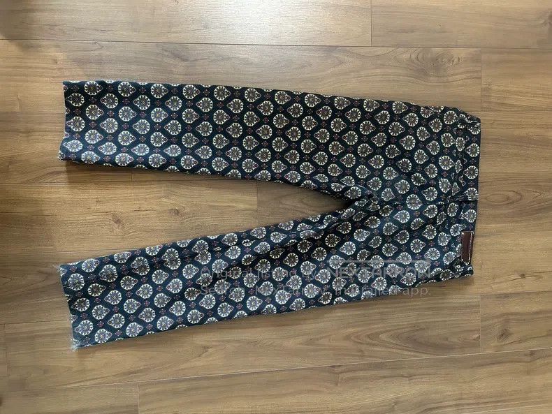 Dries Van Noten Dries Van Noten Patterned Trousers Size 31" - 2 Thumbnail