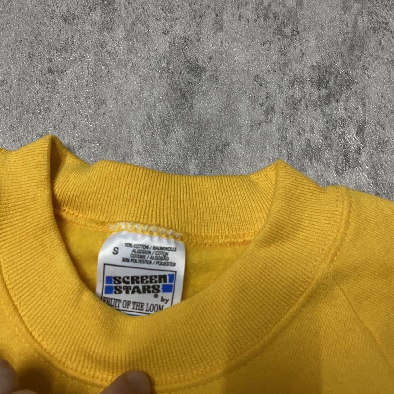 Other Yellow vintage 80s crewneck sweatshirt clothing Size US S / EU 44-46 / 1 - 3 Thumbnail