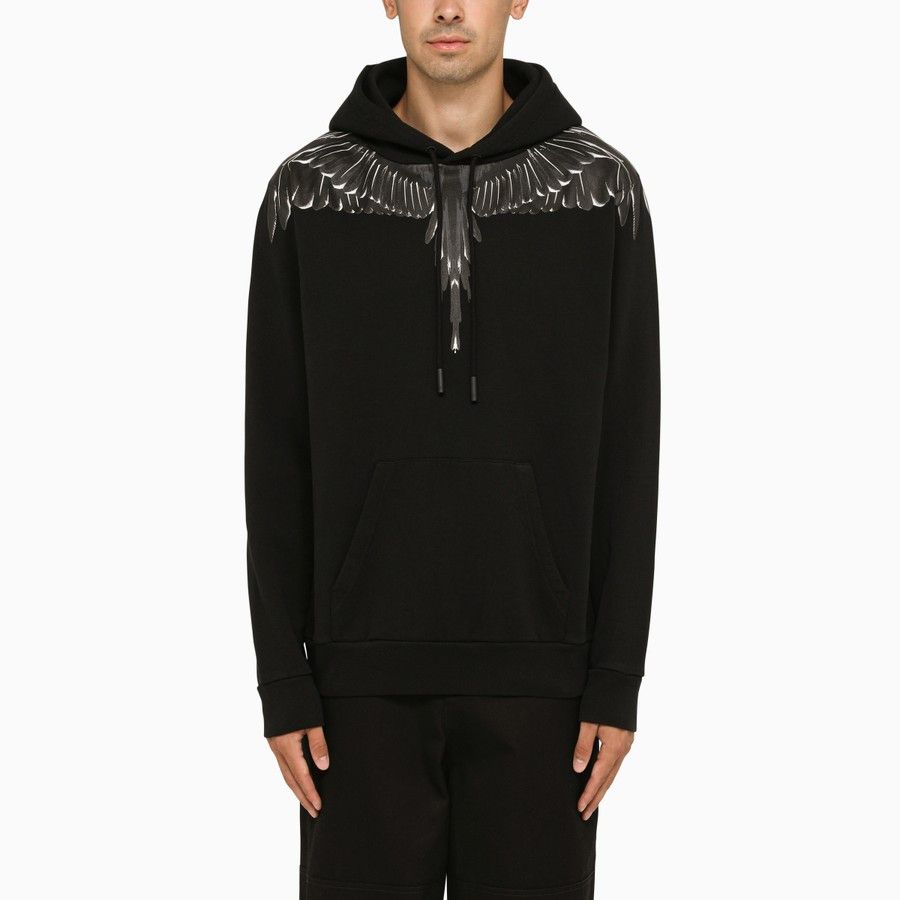 o1d2blof0823 Hoodie in Black