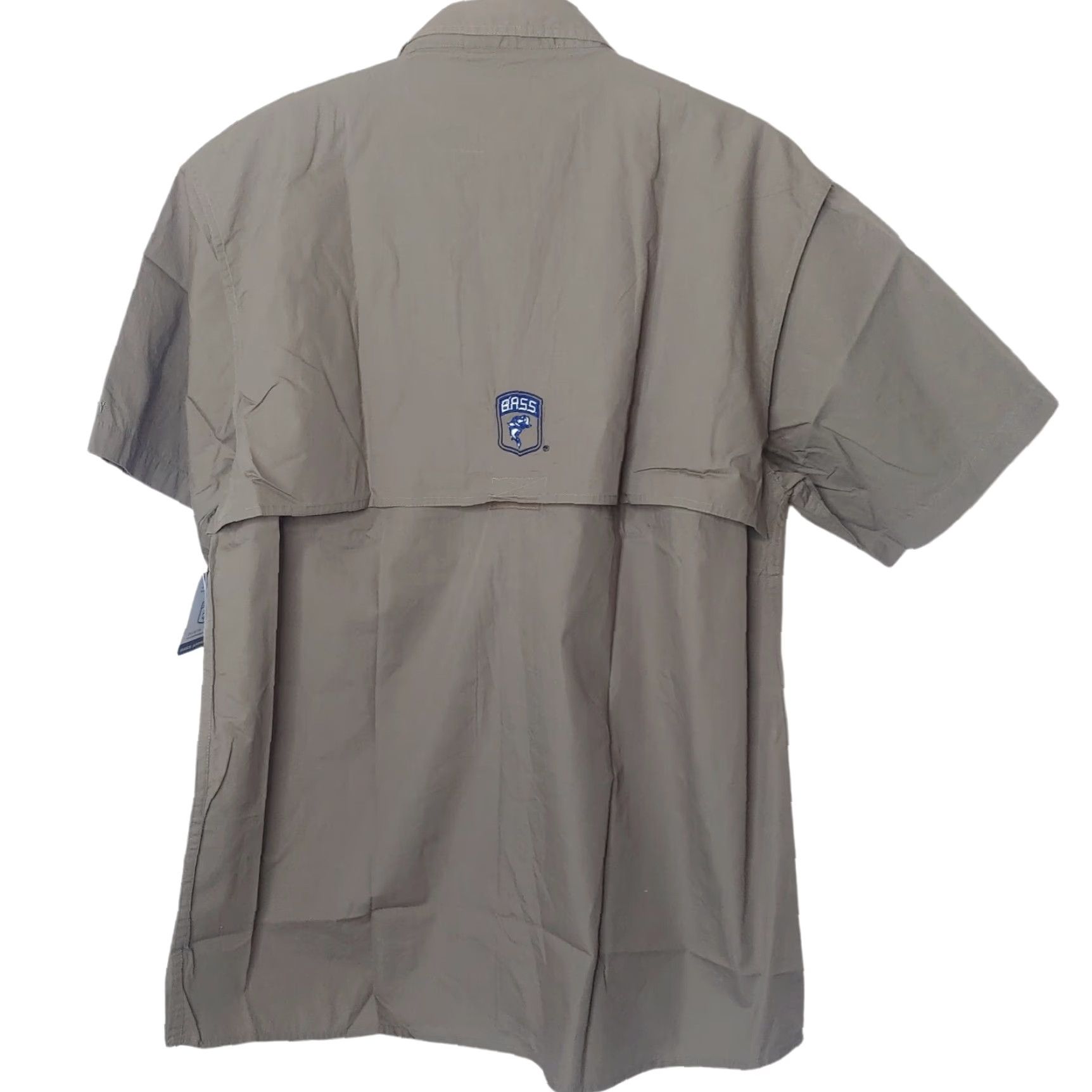 Vintage Bass Competition 3XDRY Fishing Shirt Medium Vented Green Short Sleeve Outdoors Size US M / EU 48-50 / 2 - 3 Thumbnail