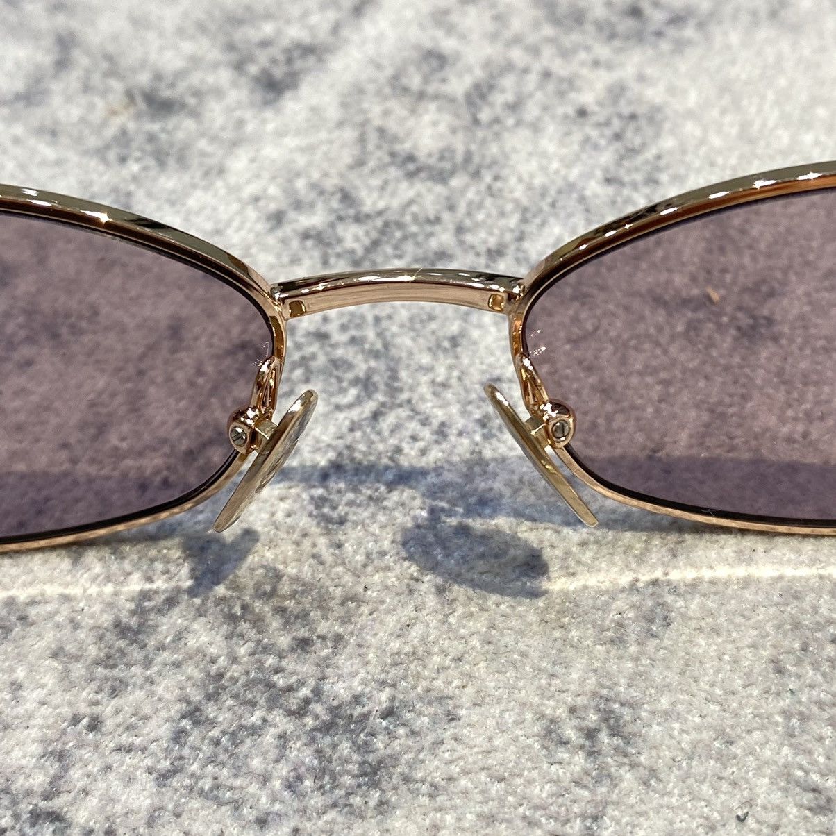 Gucci GUCCI GG1802S 003 GOLD VIOLET Size ONE SIZE - 5 Thumbnail