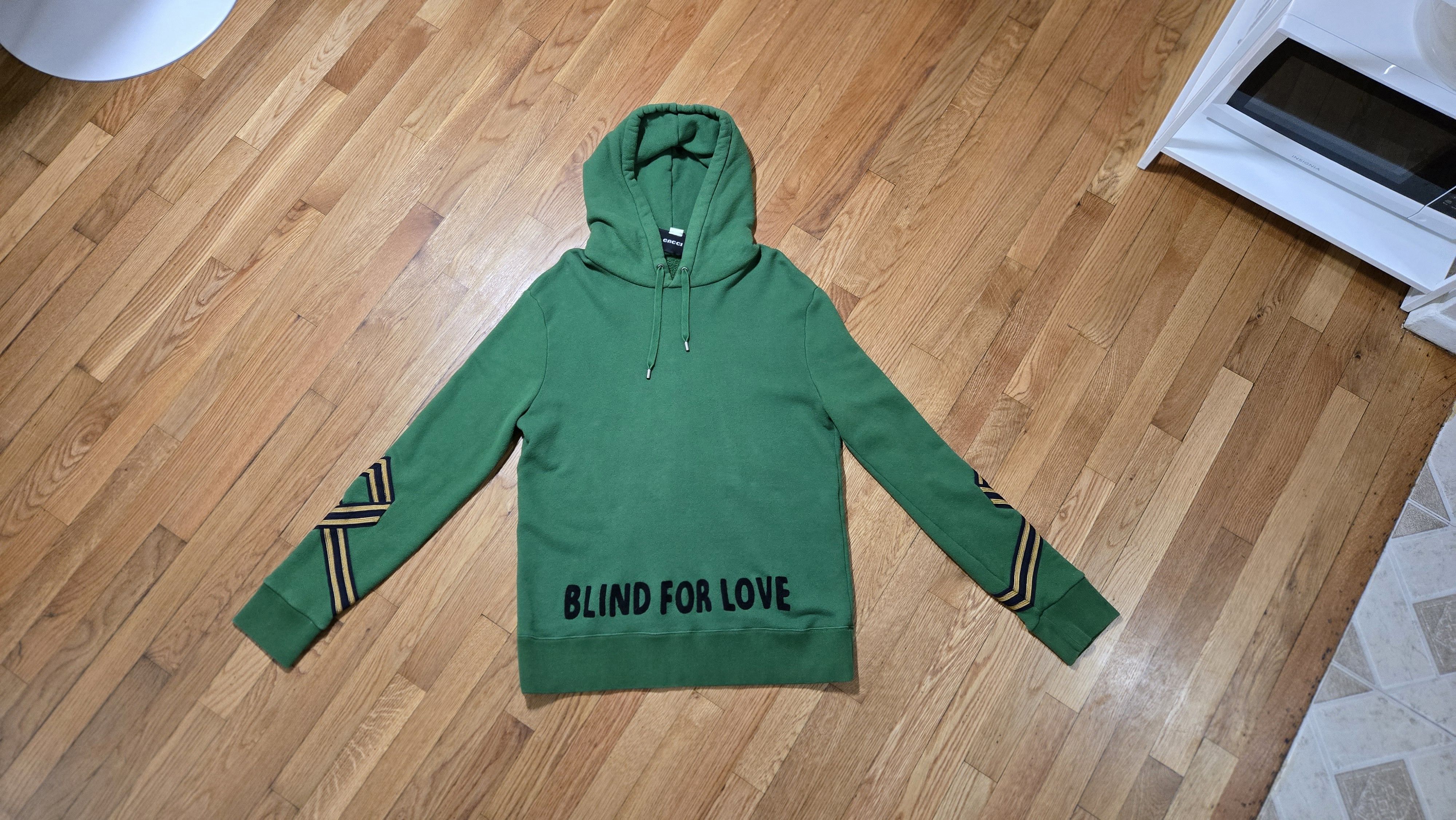 Gucci Blind For Love Hoodie Size US M / EU 48-50 / 2 - 1 Thumbnail