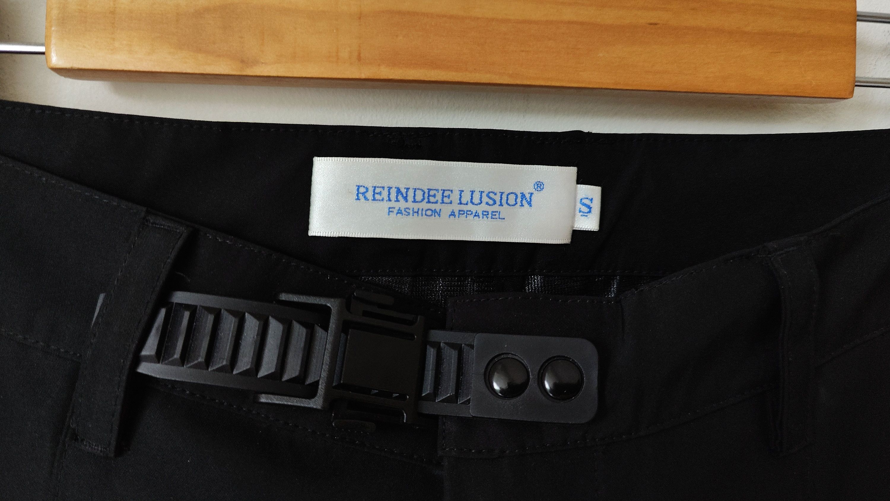 Japanese Brand Reindee Lusion 042 Archival Casual Tech Belted Cargo Pants Size US 30 / EU 46 - 3 Thumbnail
