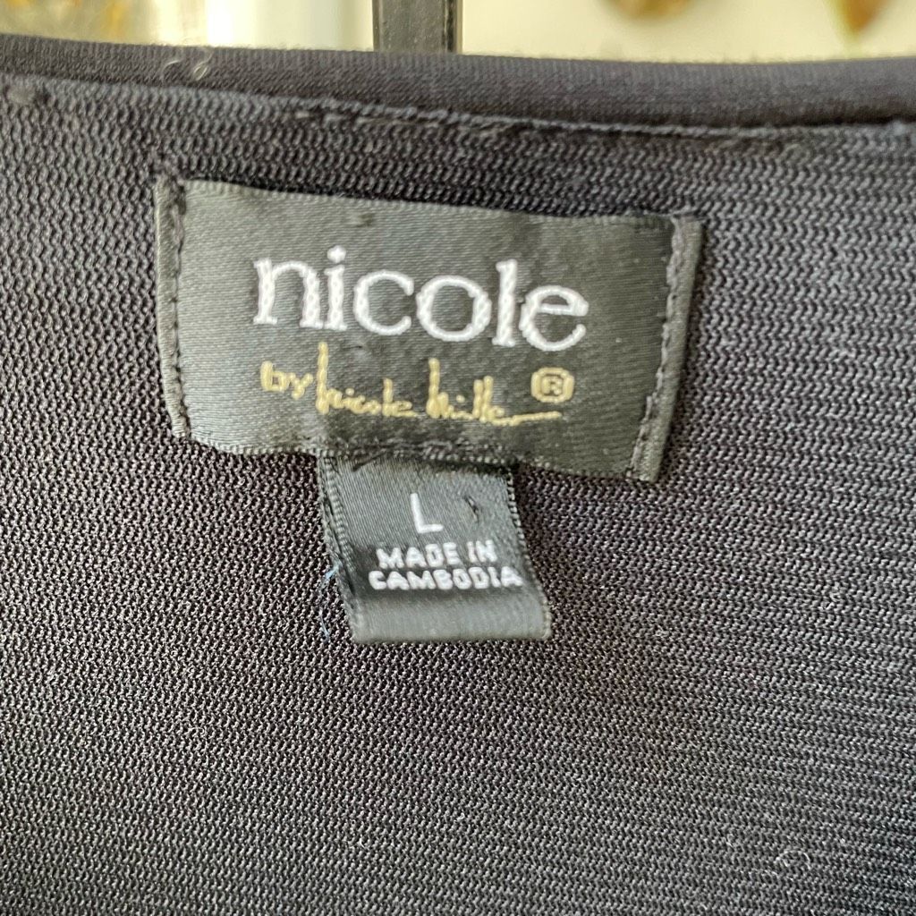 Nicole Miller Nicole Miller Stretchy Poly Spandex Crossfront Jumpsuit Blac Size US 32 / EU 48 - 5 Thumbnail