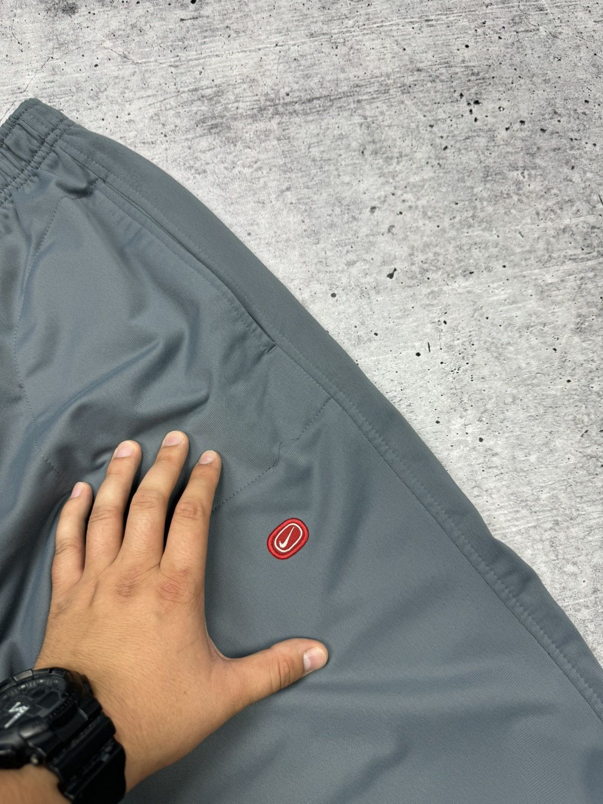 Nike × Vintage 💥💥Vintage Nike Drill 04 Logo Sweatpants Joggers Track Pants Size US 36 / EU 52 - 9 Thumbnail