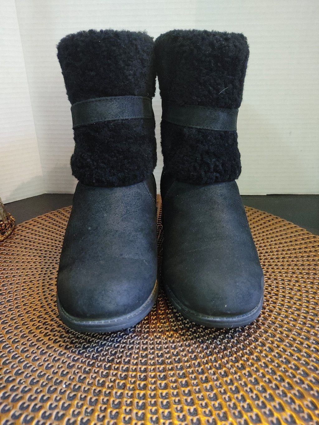 Ugg Ugg Australia Blayre lI Womens Leather Boots Size 7 Size US 7 / IT 37 - 3 Thumbnail