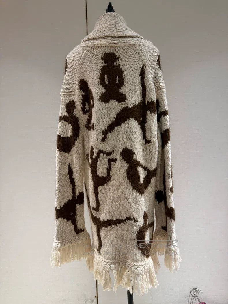 Dior Dior Woollen knitted cardigan coat Size S / US 4 / IT 40 - 2 Thumbnail