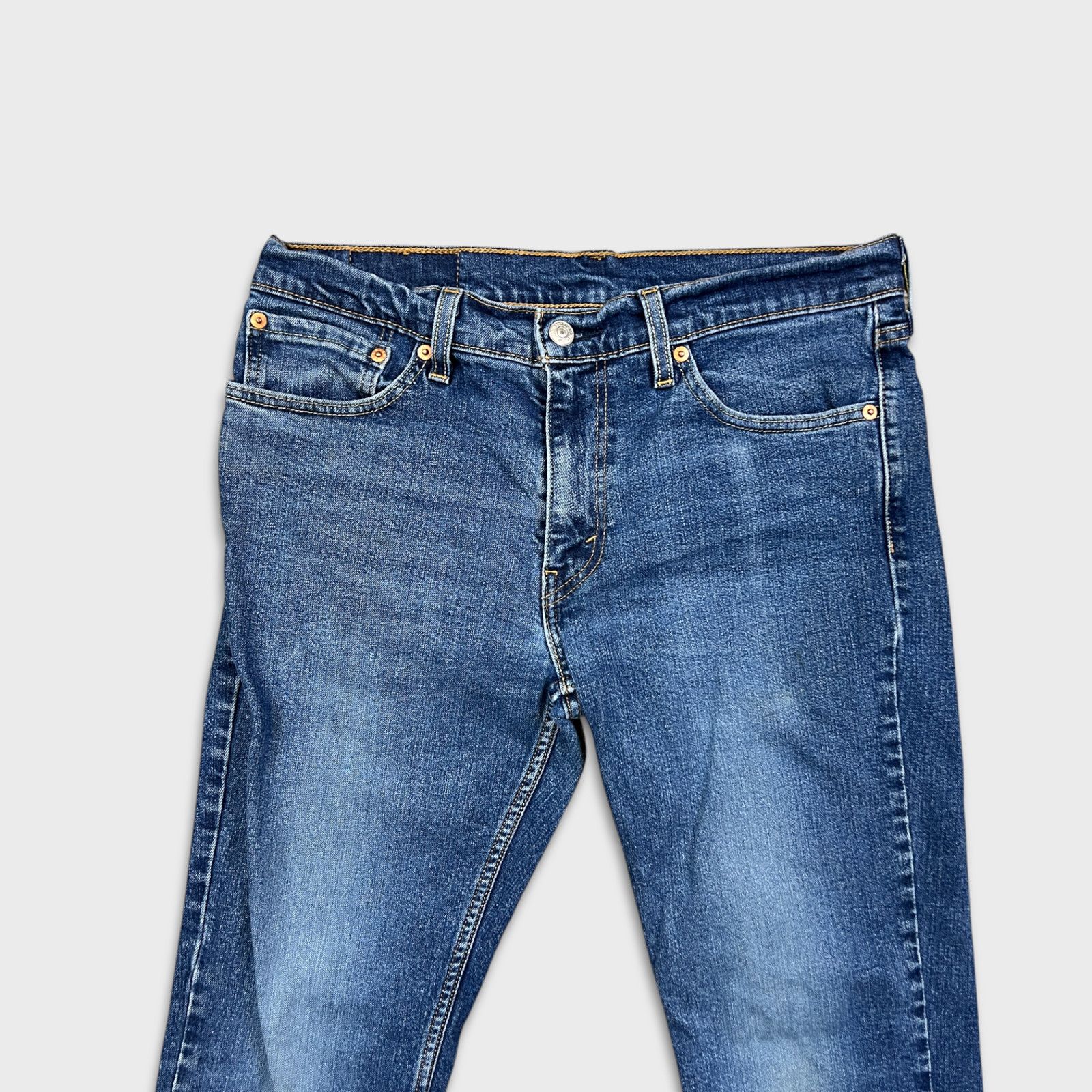 Levi's × Vintage Levi's 511 Jeans 32x32 Slim Fit Faded American Denim Pants Size US 32 / EU 48 - 2 Thumbnail