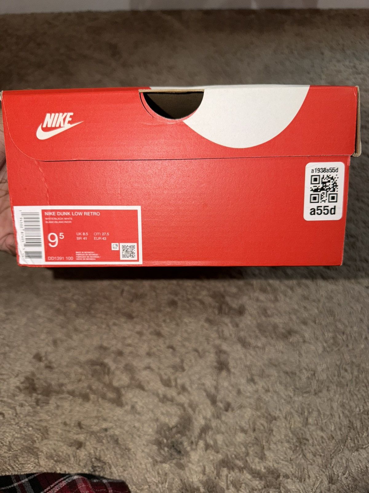 Jordan Brand Nike Dunk Low ‘Panda’ Size US 9.5 / EU 42-43 - 9 Thumbnail