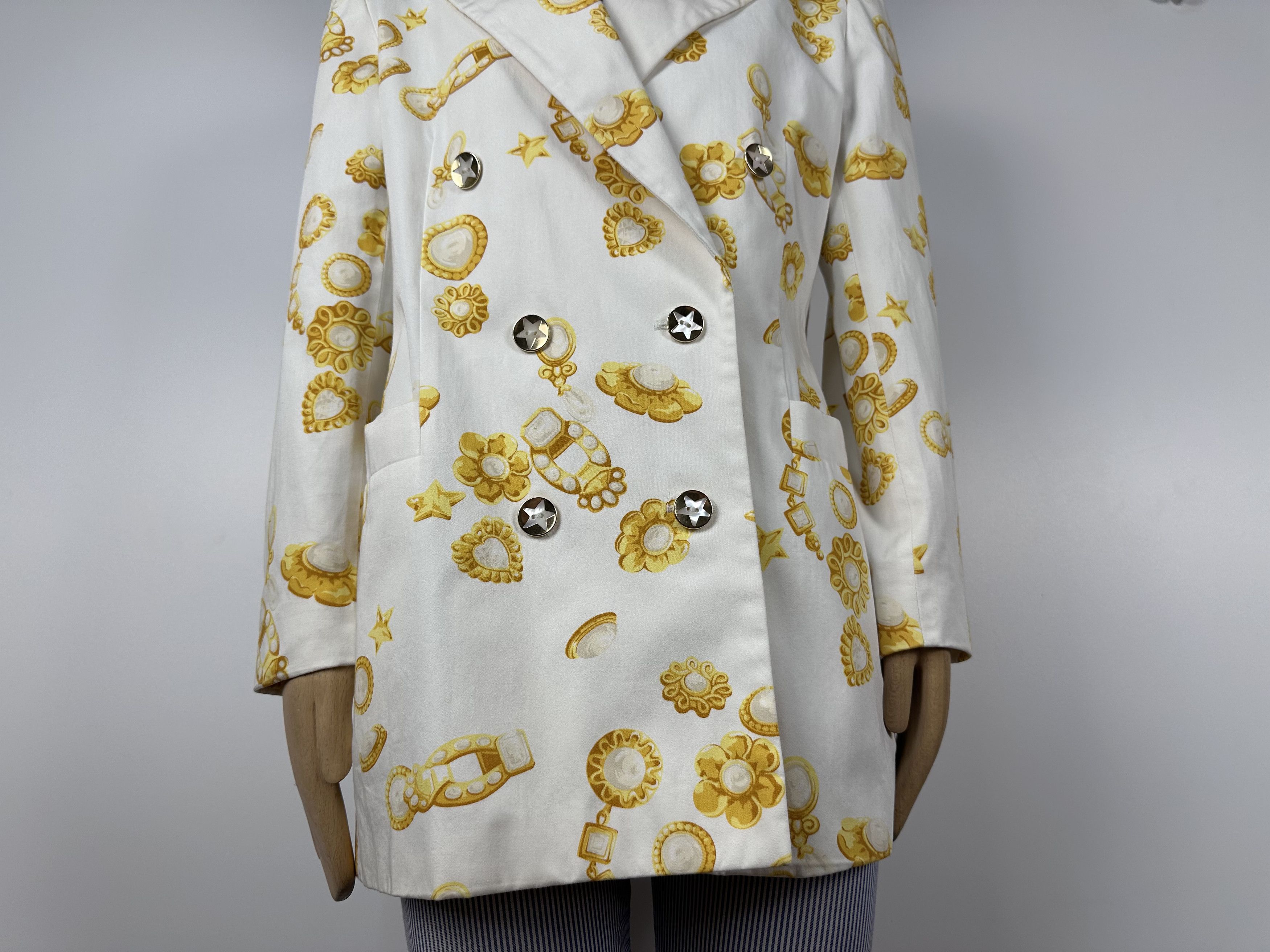 Escada × Escada Sport ESCADA Double Breasted Blazer Jacket Beautiful Buttons Sz 38 Size XS / US 0-2 / IT 36-38 - 4 Thumbnail