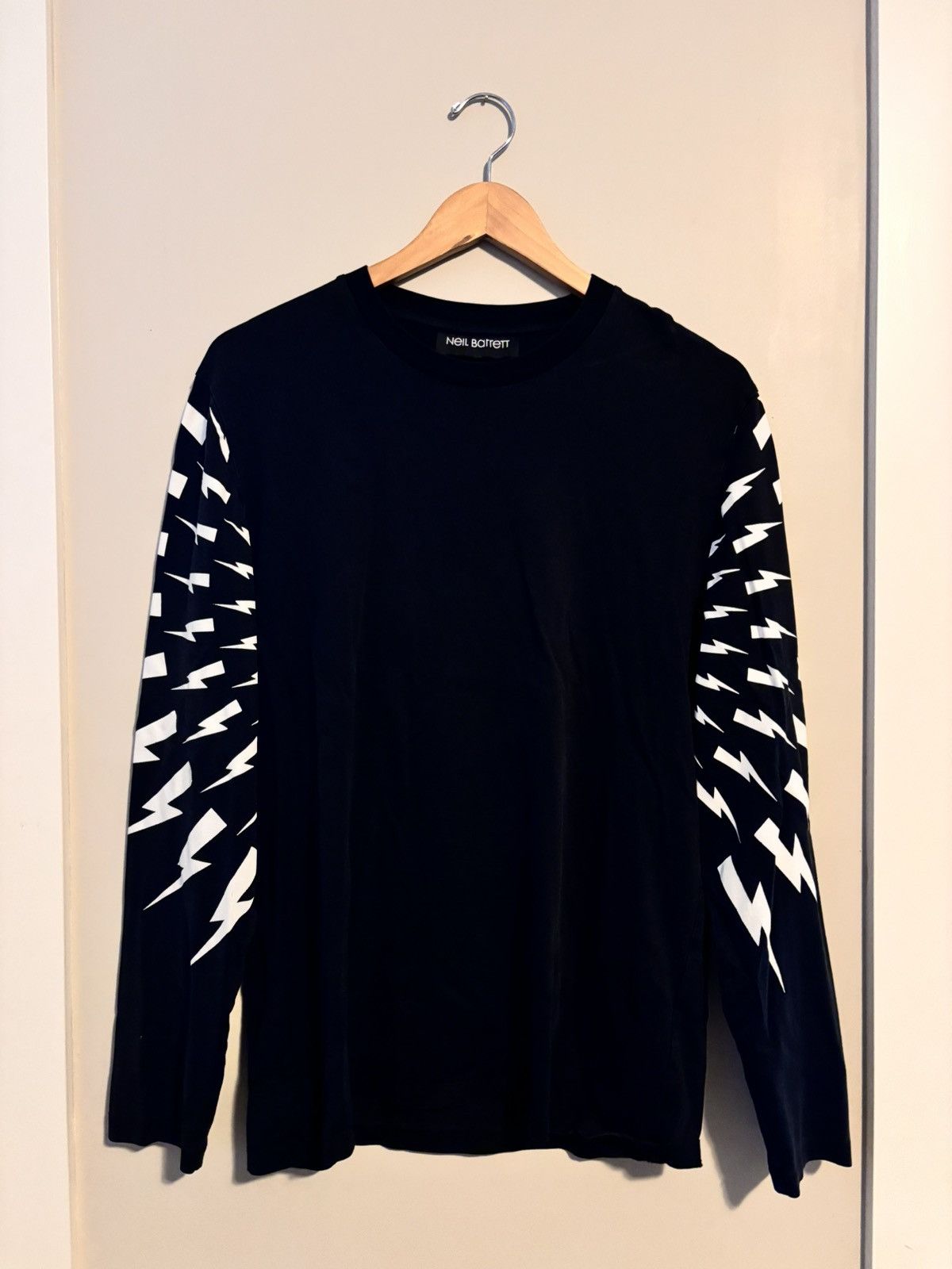 Neil Barrett Neil Barrett Thunderbolt Longsleeve Size US M / EU 48-50 / 2 - 1 Thumbnail