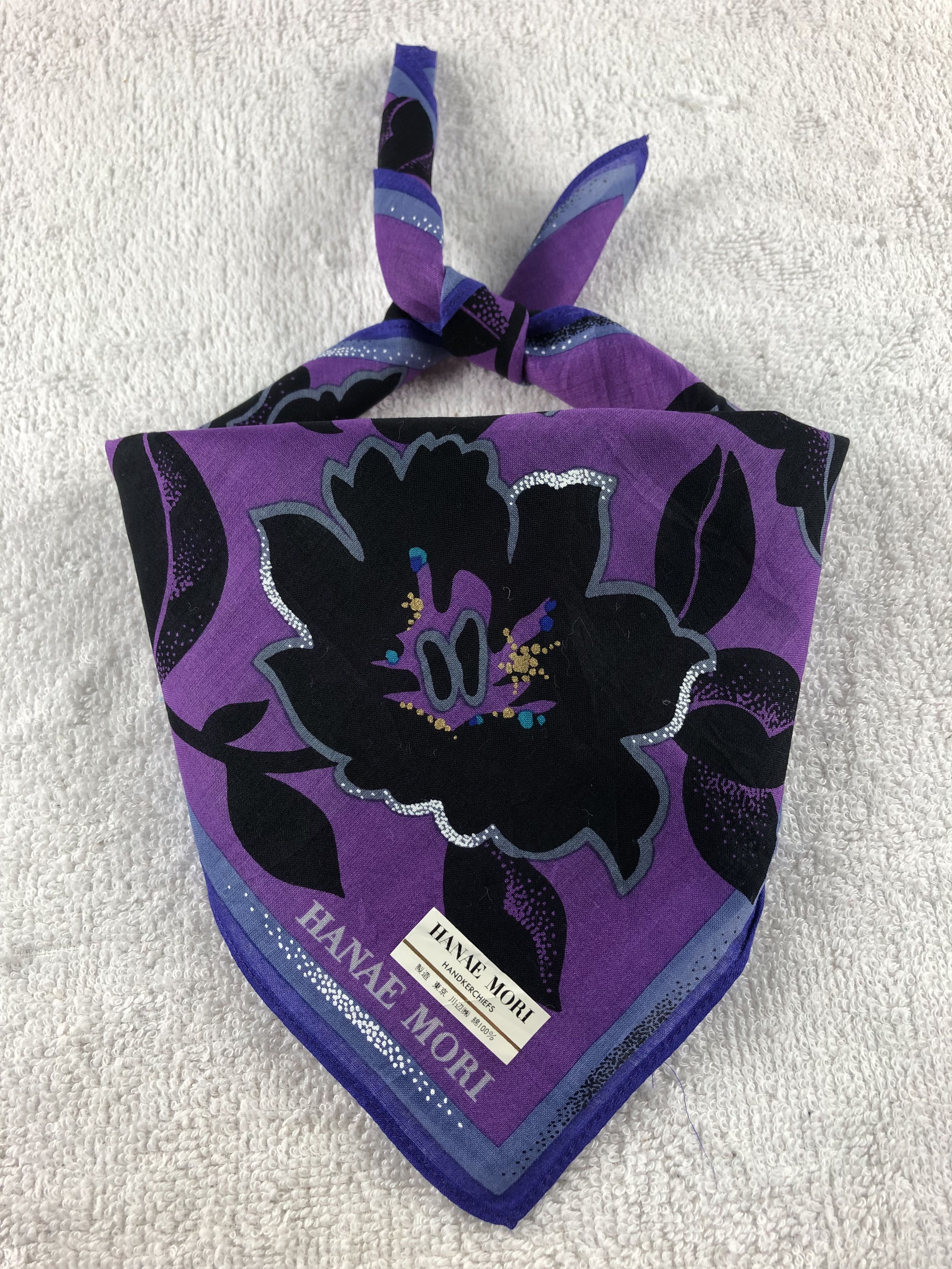 Hanae Mori Hanae Mori Handkerchief / Bandana / Neckerchief Size ONE SIZE - 1 Thumbnail