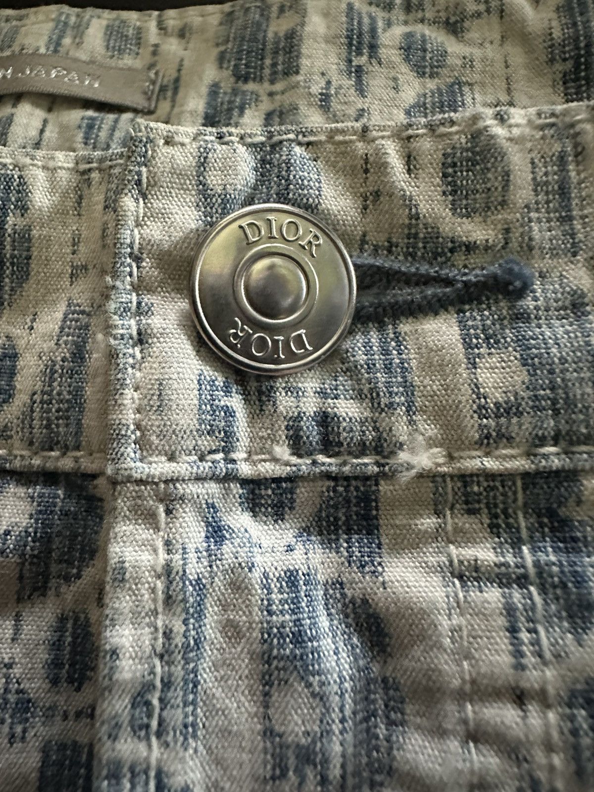 Dior Dior Oblique Monogram Jeans Size US 33 - 10 Thumbnail