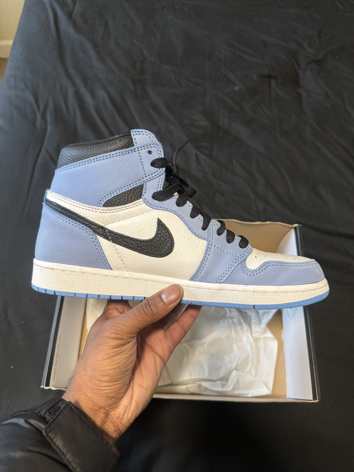 Jordan Brand Jordan 1 University Blue Size US 9.5 / EU 42-43 - 5 Thumbnail