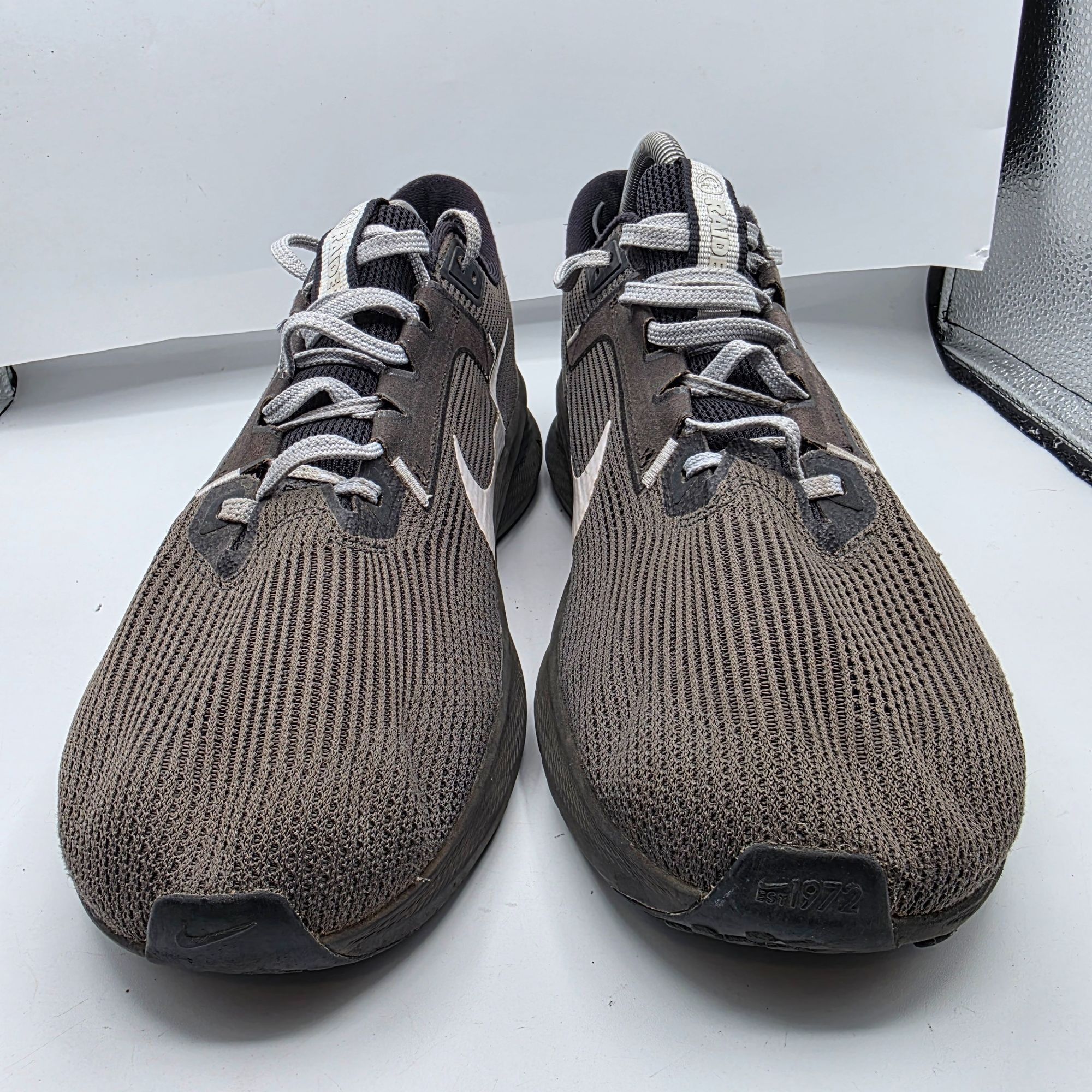 Nike Nike Air Zoom Pegasus 40 Las Vegas Raiders Mens Size 13 Blac Size US 13 / EU 46 - 2 Thumbnail