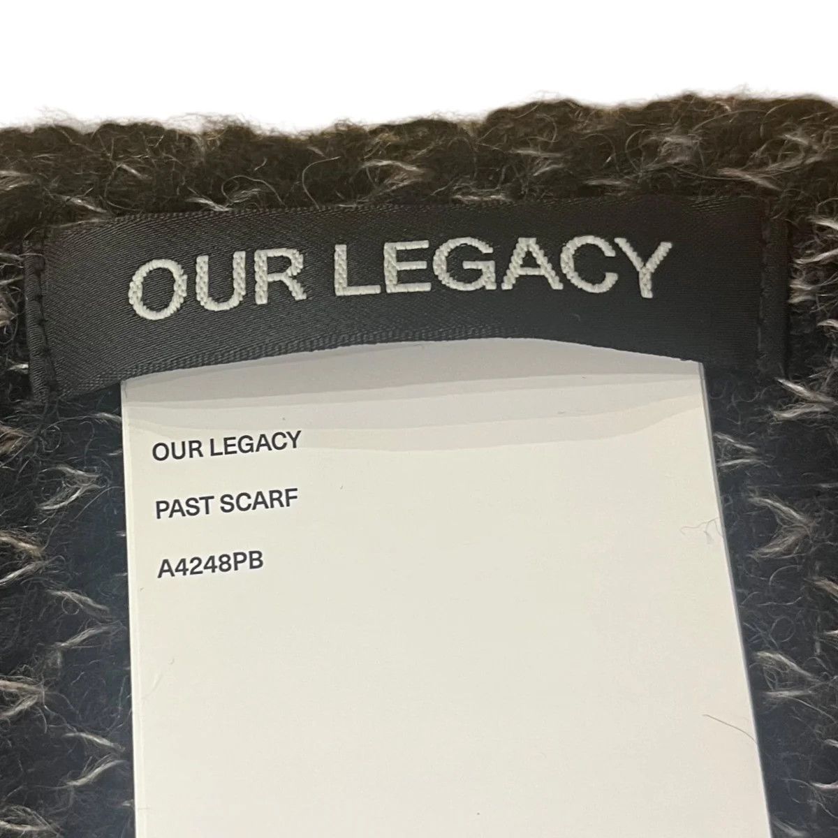 Our Legacy Alpaca Distressed Past Scarf Size ONE SIZE - 4 Thumbnail