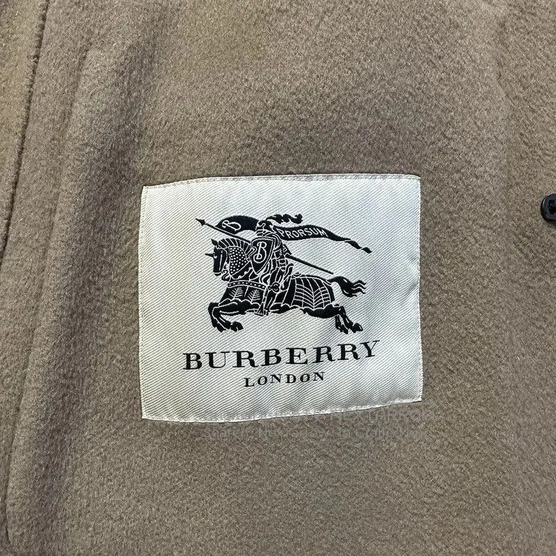 Burberry Burberry Long Cashmere Coat in Khaki. Size M / US 6-8 / IT 42-44 - 7 Thumbnail