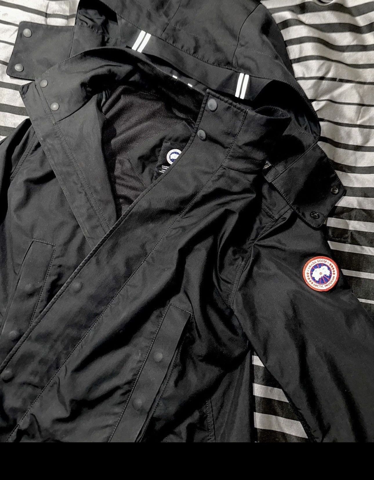 image of Canada Goose Trench Coat in Black, Men's (Size Small)