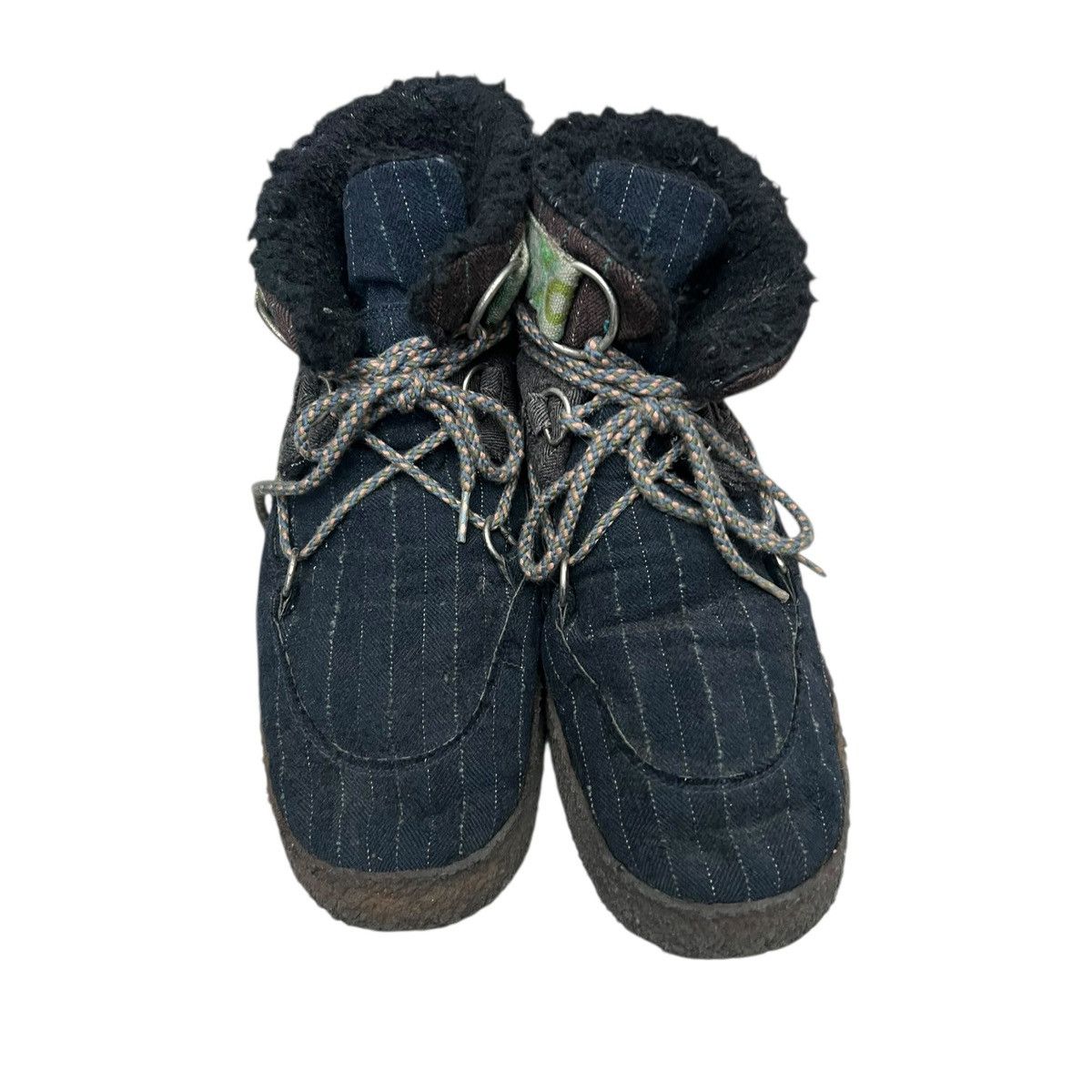 Vandalism knit crepe boots