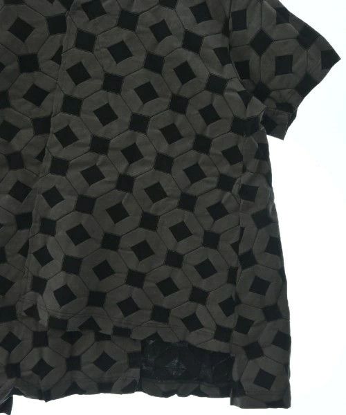 Comme des Garcons Homme Plus T-Shirts all-over pattern crewneck short sleeve Gray x Black Size US M / EU 48-50 / 2 - 4 Thumbnail