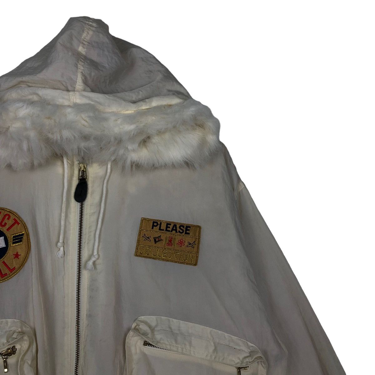 Japanese Brand 🔥Rare Bomber Jacket Big Logo Collect Call Issey Miyake Size US M / EU 48-50 / 2 - 5 Thumbnail